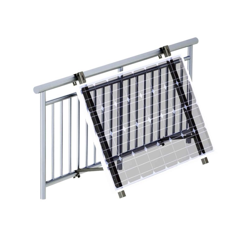 Ay balkonahe solar mounting system na naaprubahan ng mga lokal na utility