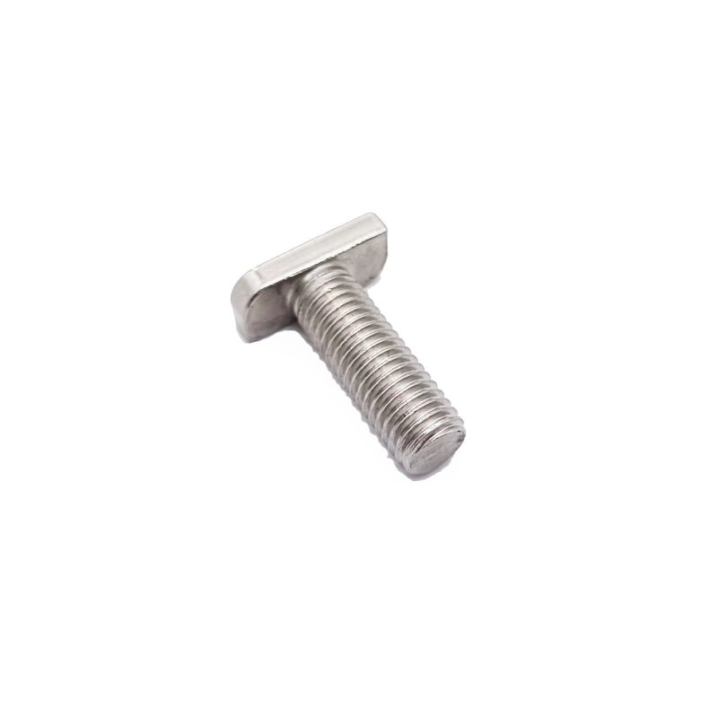 304 316 Stainless Steel M6 M8 M10 T Head Bolts para sa Aluminum Profile