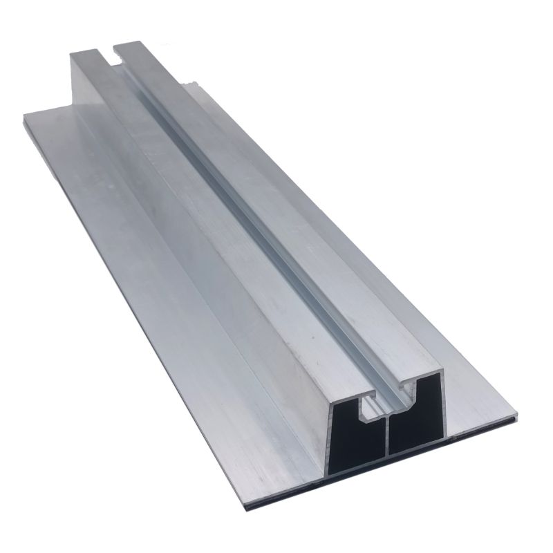 Seksyon ng Profile ng Aluminum Solar Mount Aluminum Rail