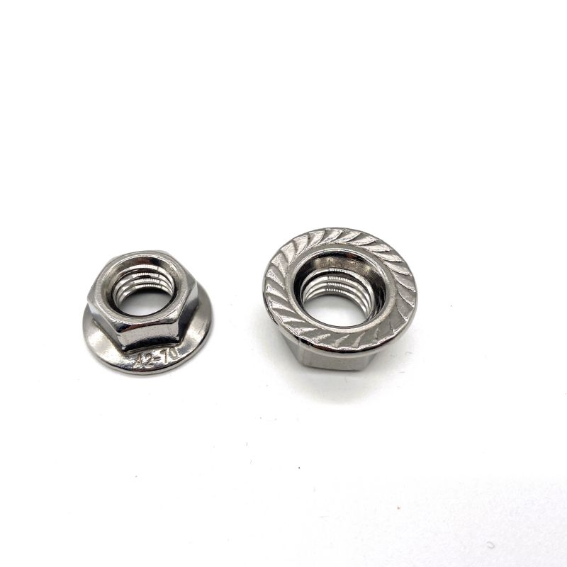 Flange Bolts At Nuts Din6923 Hex Flange Nut