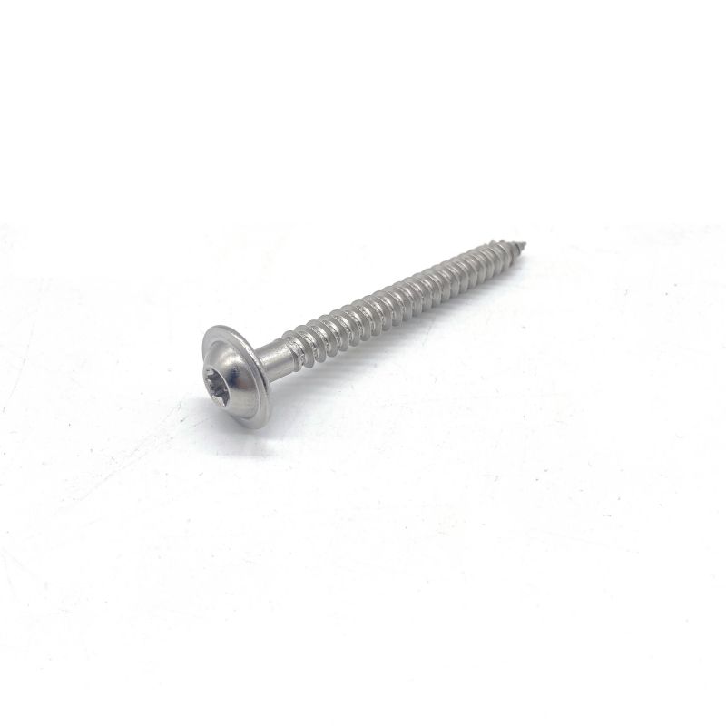 Pan Head Screw Pozi Flange Self Tapping Screw na May Collar